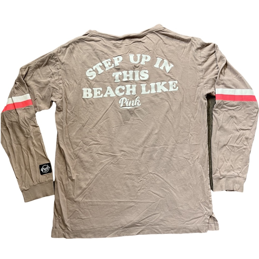 PINK by Victoria’s Secret Long Sleeve Beach Shirt Women’s Size Small